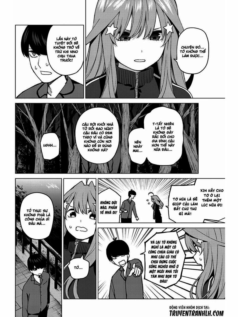 Truyện Tranh Nhà Có 5 Nàng Dâu - Gotoubun No Hanayome trang 6