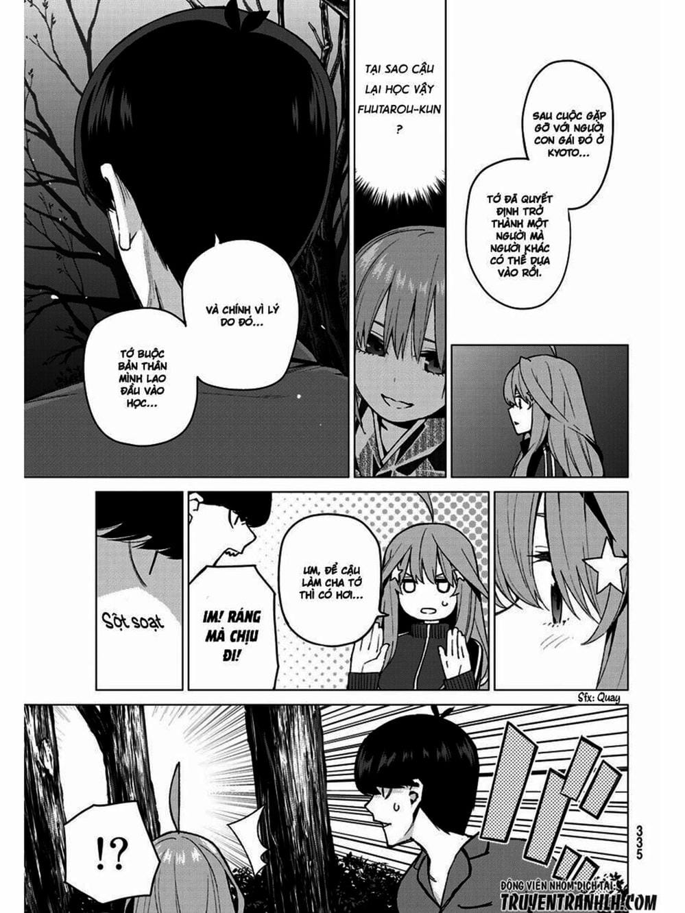 Truyện Tranh Nhà Có 5 Nàng Dâu - Gotoubun No Hanayome trang 6