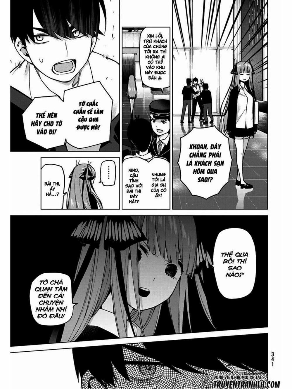 Truyện Tranh Nhà Có 5 Nàng Dâu - Gotoubun No Hanayome trang 6