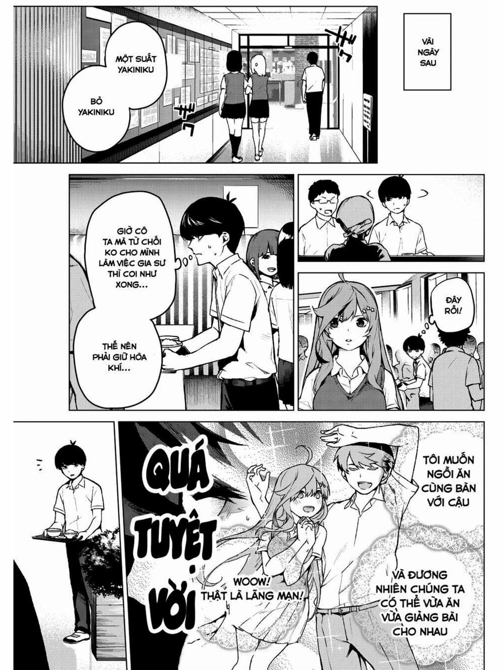 Truyện Tranh Nhà Có 5 Nàng Dâu - Gotoubun No Hanayome trang 6