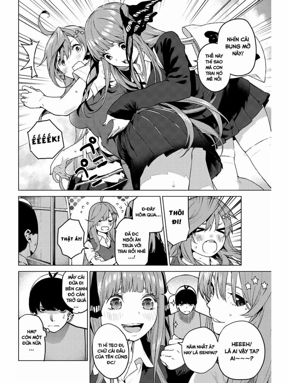 Truyện Tranh Nhà Có 5 Nàng Dâu - Gotoubun No Hanayome trang 6