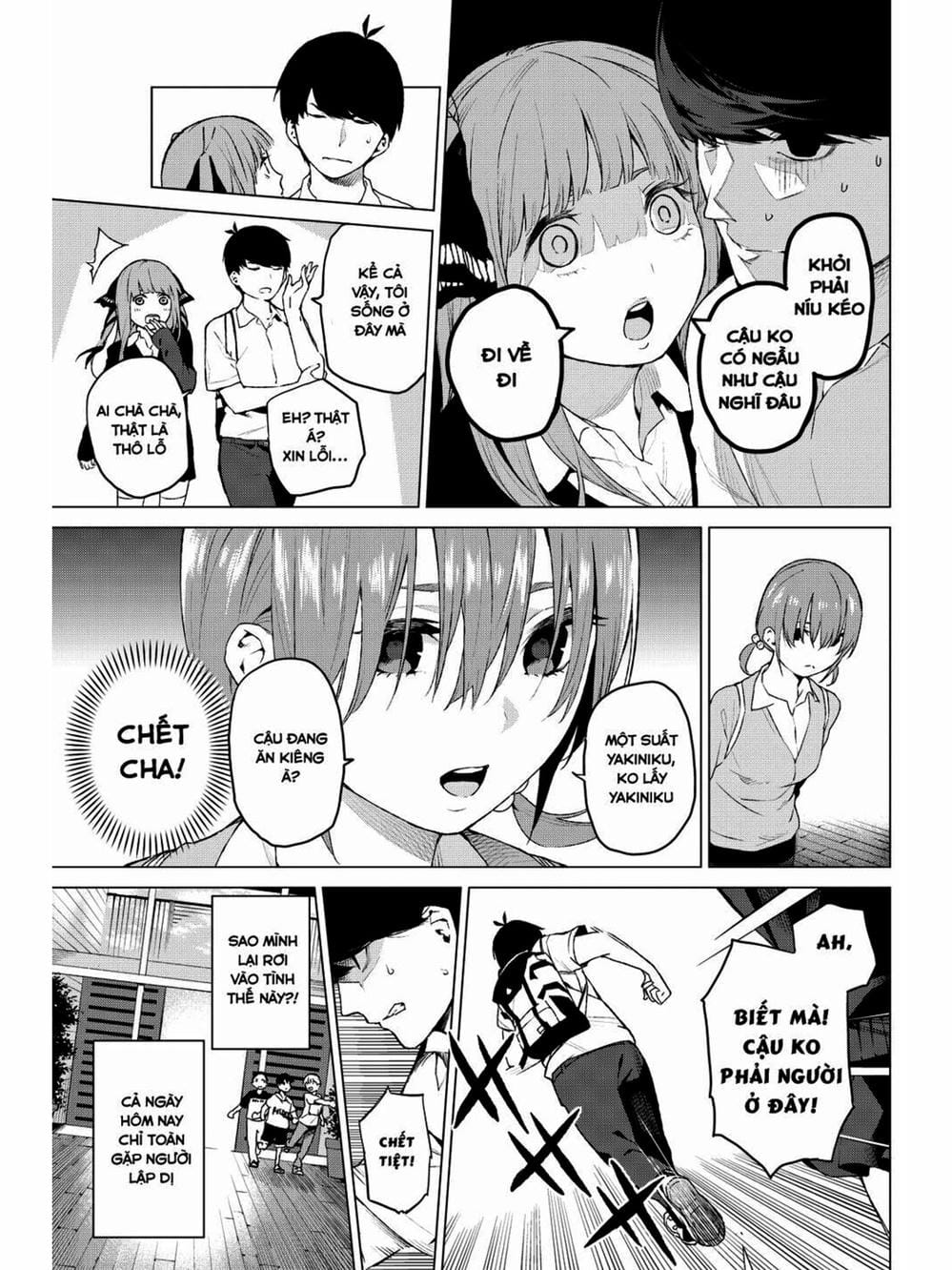 Truyện Tranh Nhà Có 5 Nàng Dâu - Gotoubun No Hanayome trang 6