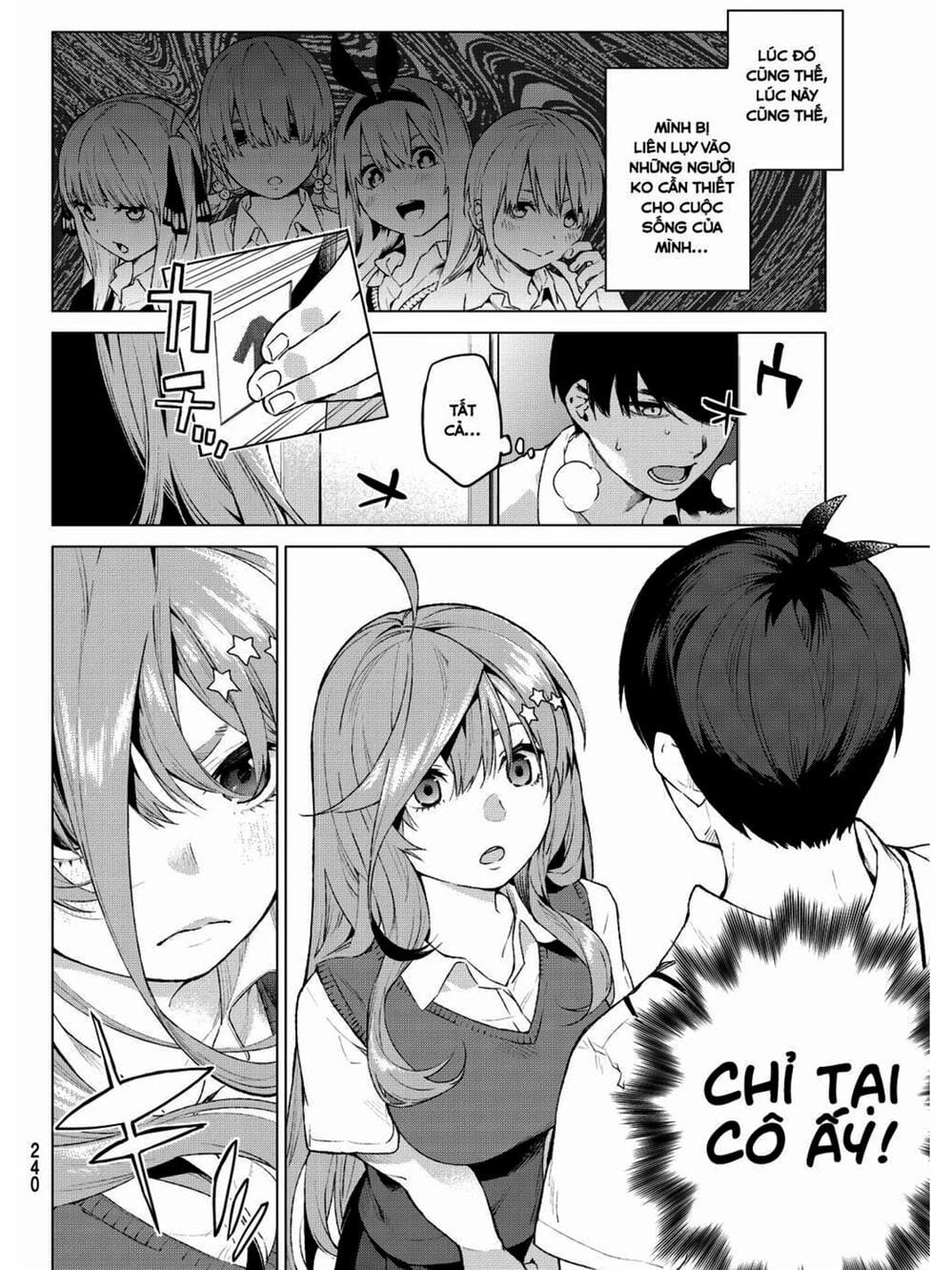 Truyện Tranh Nhà Có 5 Nàng Dâu - Gotoubun No Hanayome trang 6