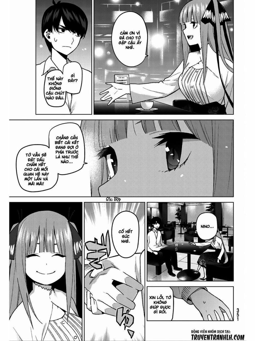 Truyện Tranh Nhà Có 5 Nàng Dâu - Gotoubun No Hanayome trang 6