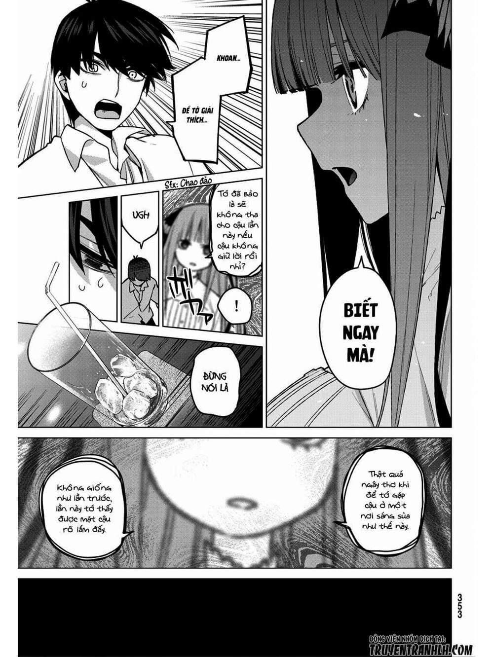 Truyện Tranh Nhà Có 5 Nàng Dâu - Gotoubun No Hanayome trang 6