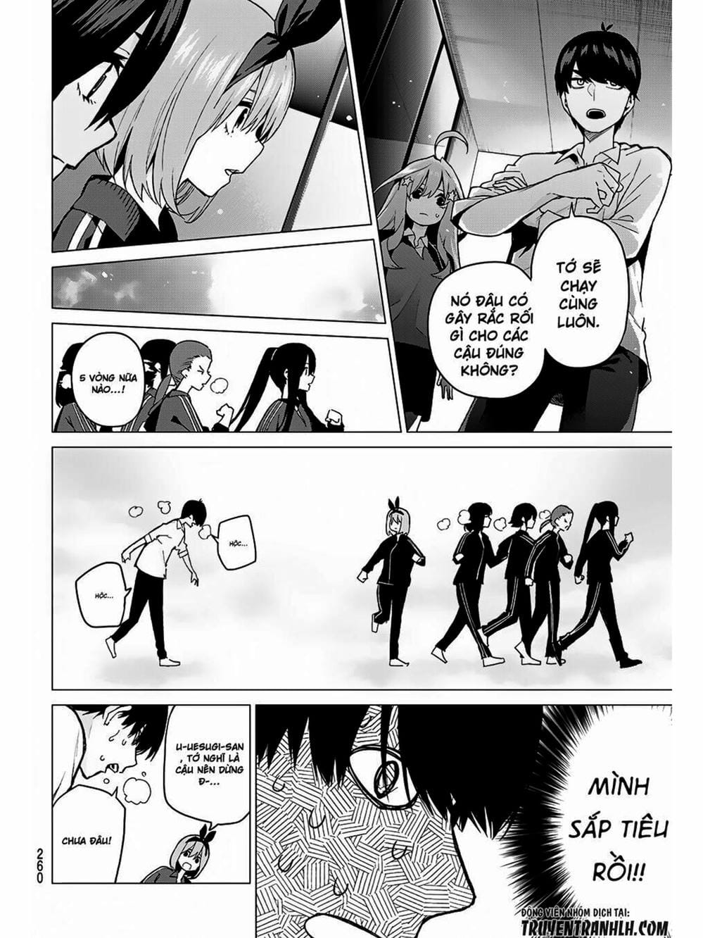 Truyện Tranh Nhà Có 5 Nàng Dâu - Gotoubun No Hanayome trang 6