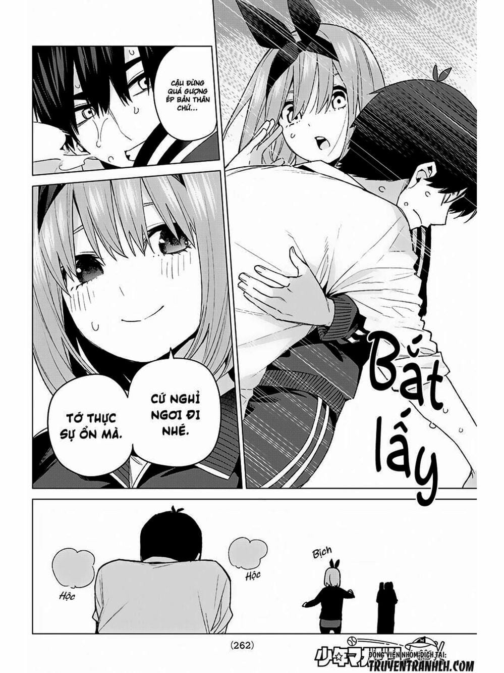 Truyện Tranh Nhà Có 5 Nàng Dâu - Gotoubun No Hanayome trang 6