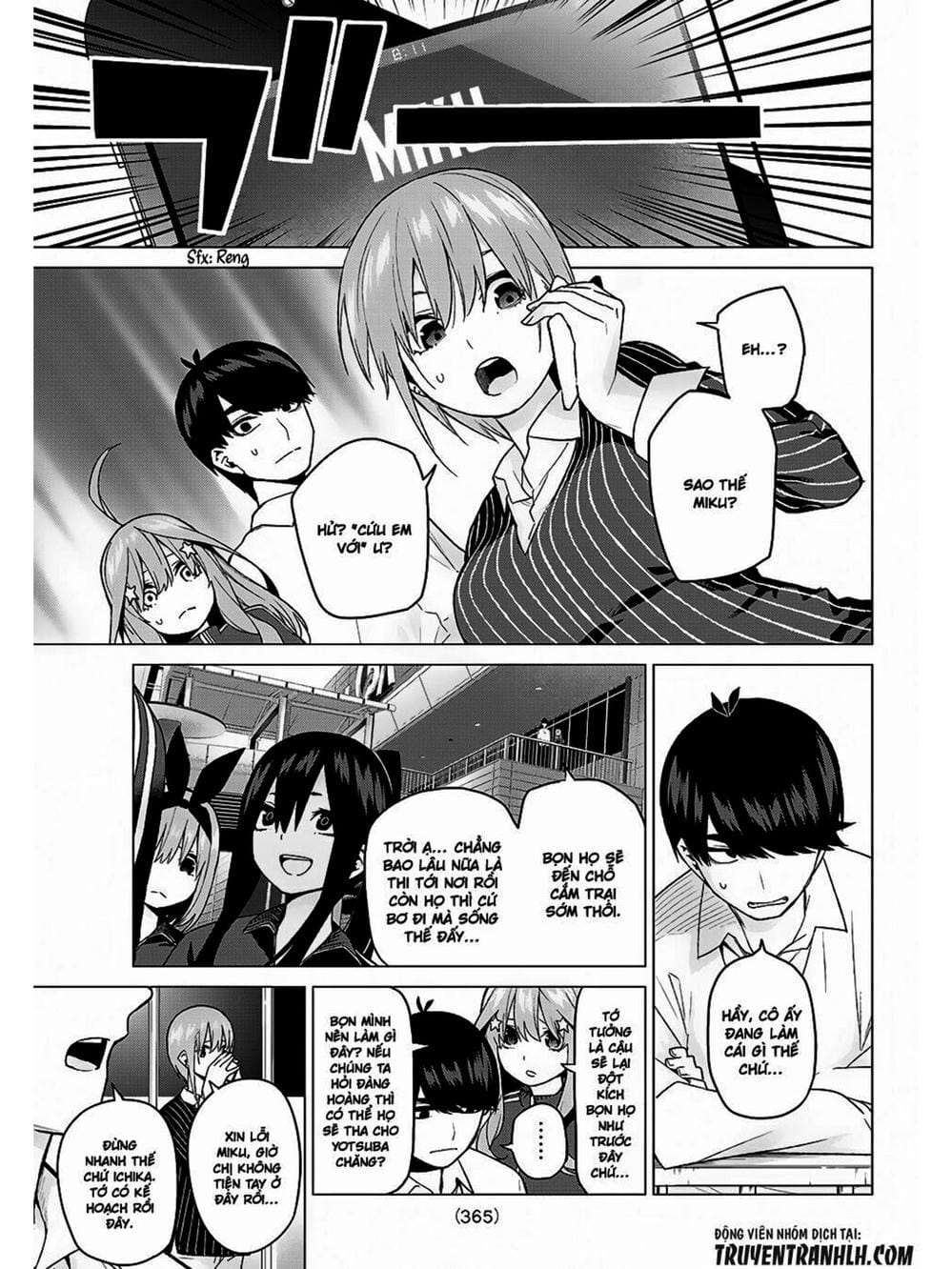 Truyện Tranh Nhà Có 5 Nàng Dâu - Gotoubun No Hanayome trang 6