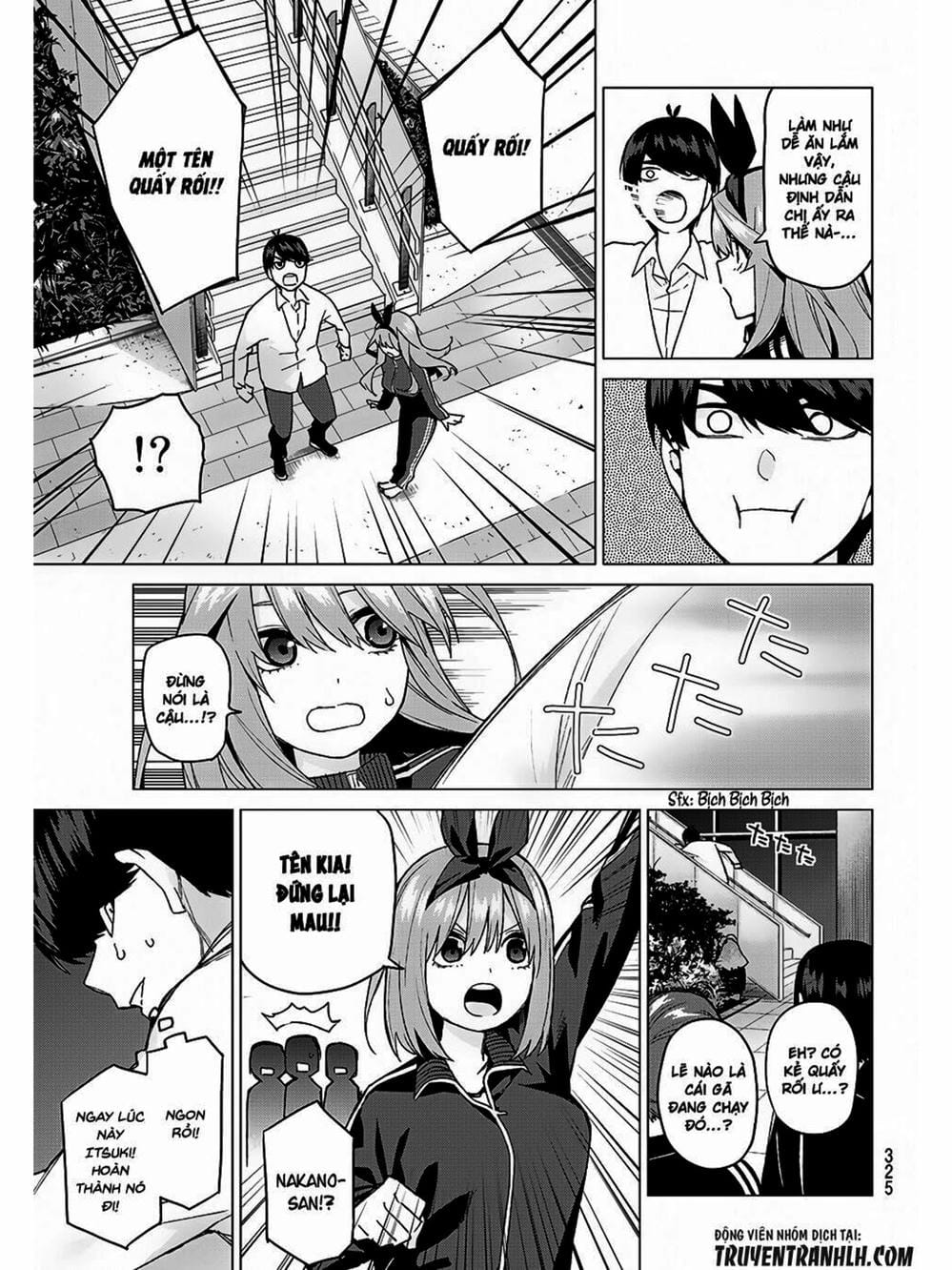 Truyện Tranh Nhà Có 5 Nàng Dâu - Gotoubun No Hanayome trang 6