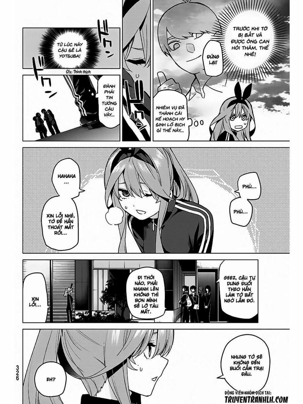 Truyện Tranh Nhà Có 5 Nàng Dâu - Gotoubun No Hanayome trang 6