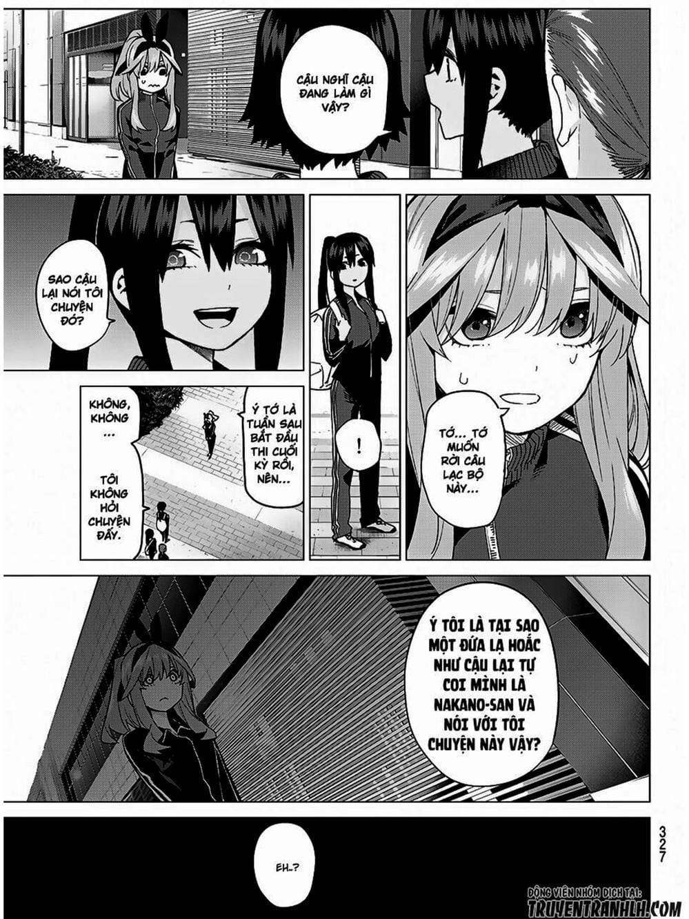 Truyện Tranh Nhà Có 5 Nàng Dâu - Gotoubun No Hanayome trang 6