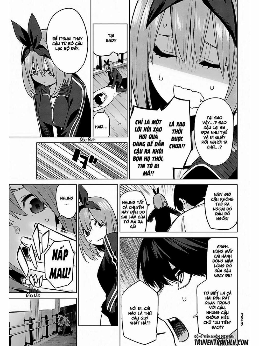 Truyện Tranh Nhà Có 5 Nàng Dâu - Gotoubun No Hanayome trang 6