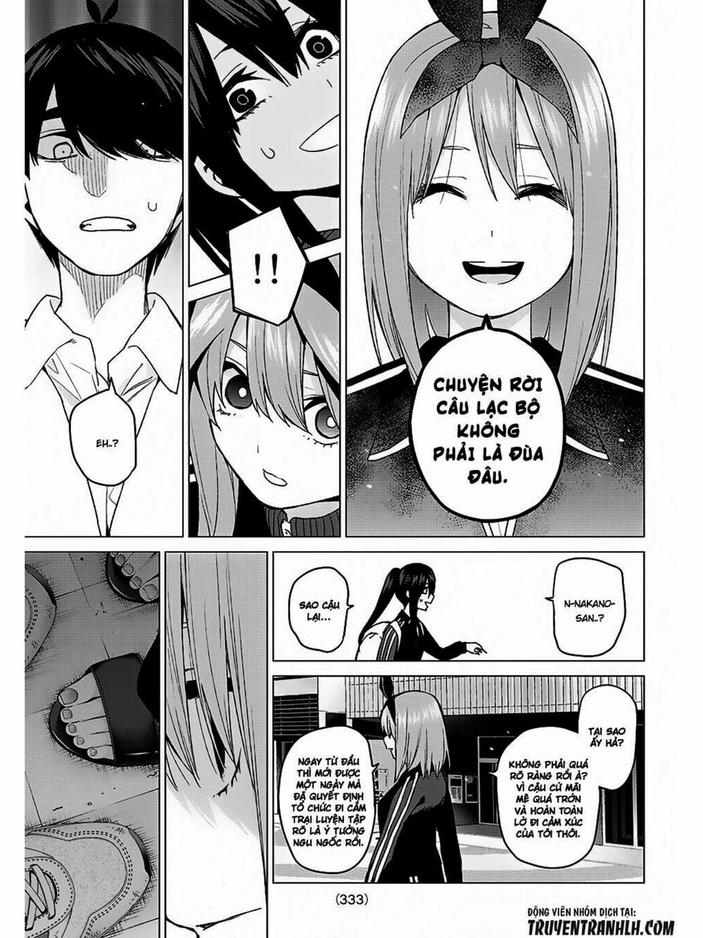 Truyện Tranh Nhà Có 5 Nàng Dâu - Gotoubun No Hanayome trang 6