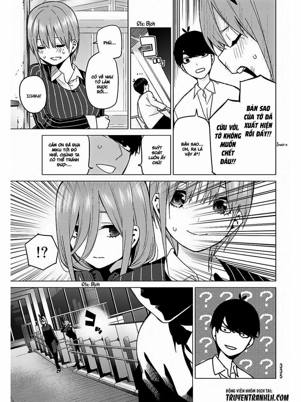 Truyện Tranh Nhà Có 5 Nàng Dâu - Gotoubun No Hanayome trang 6