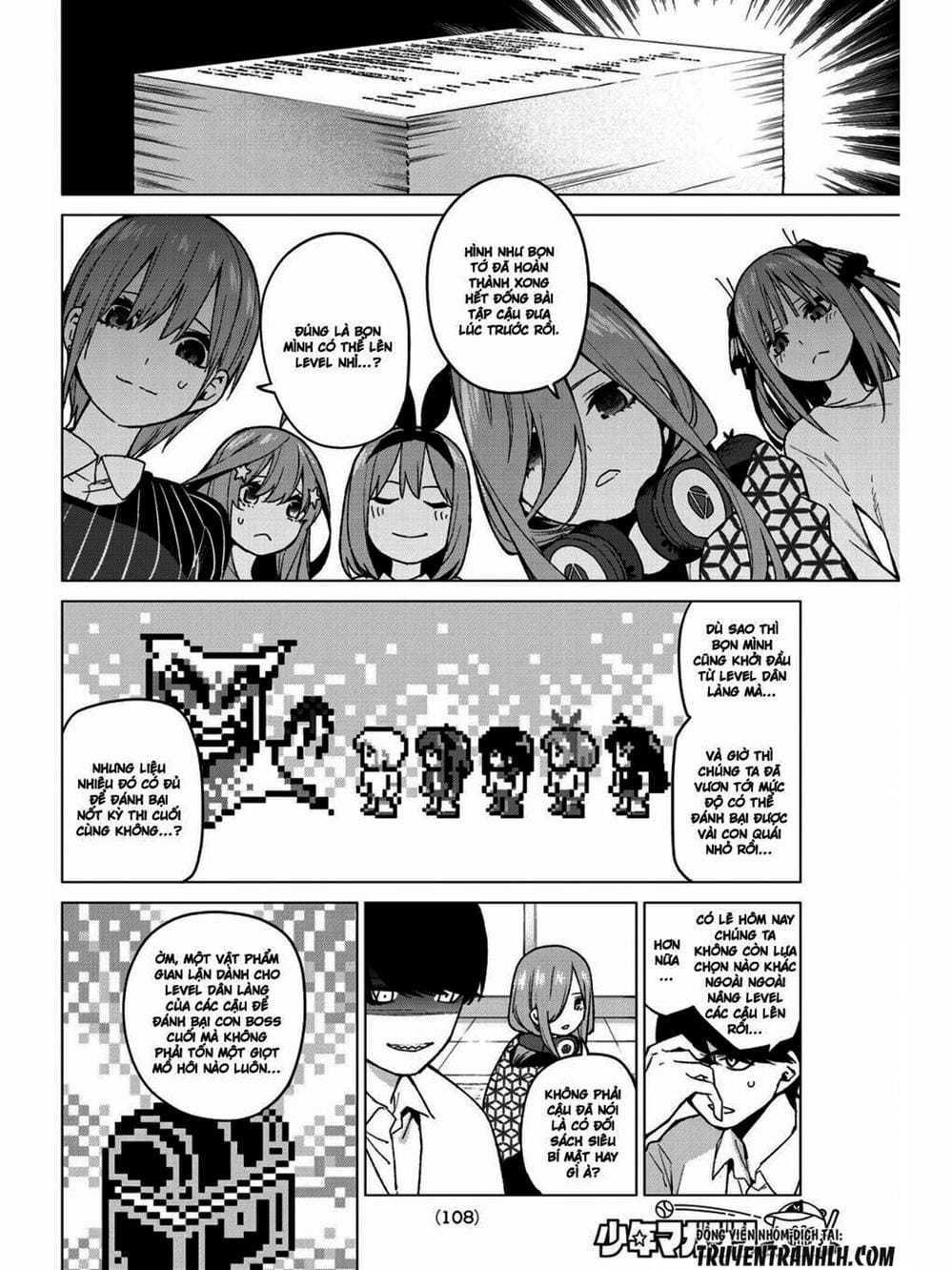 Truyện Tranh Nhà Có 5 Nàng Dâu - Gotoubun No Hanayome trang 6