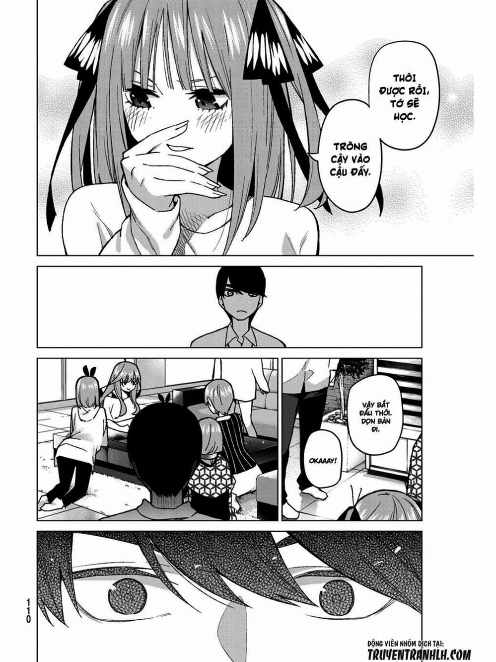 Truyện Tranh Nhà Có 5 Nàng Dâu - Gotoubun No Hanayome trang 6