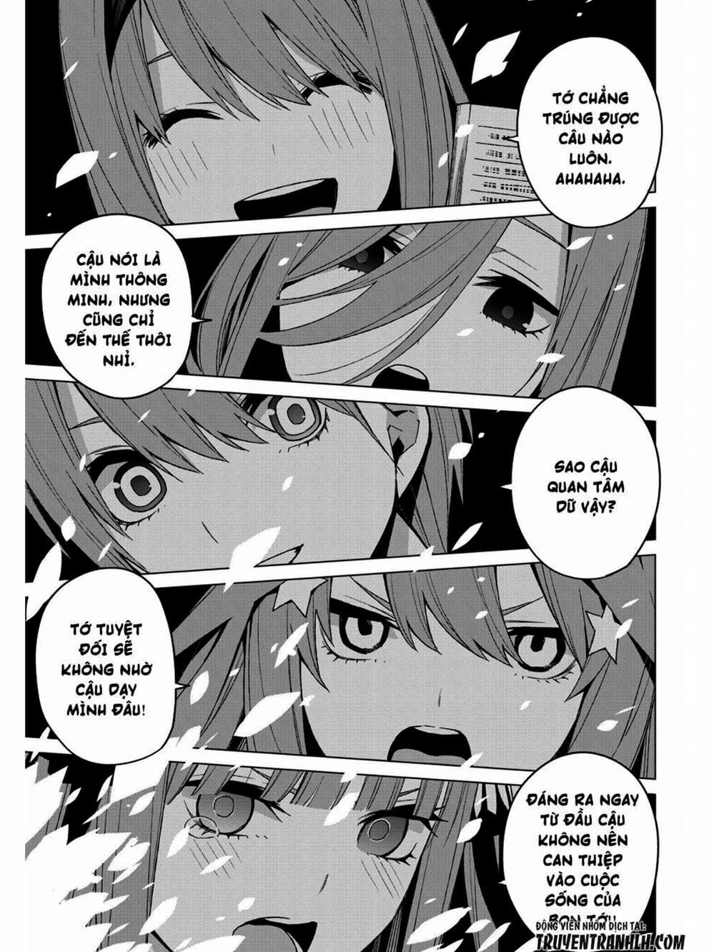 Truyện Tranh Nhà Có 5 Nàng Dâu - Gotoubun No Hanayome trang 6