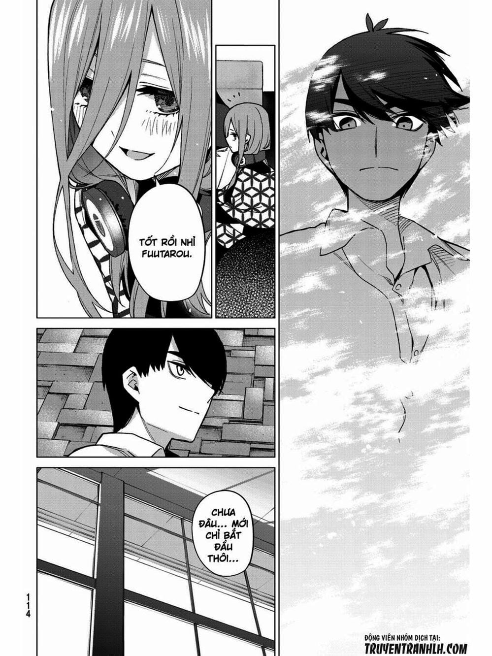 Truyện Tranh Nhà Có 5 Nàng Dâu - Gotoubun No Hanayome trang 6