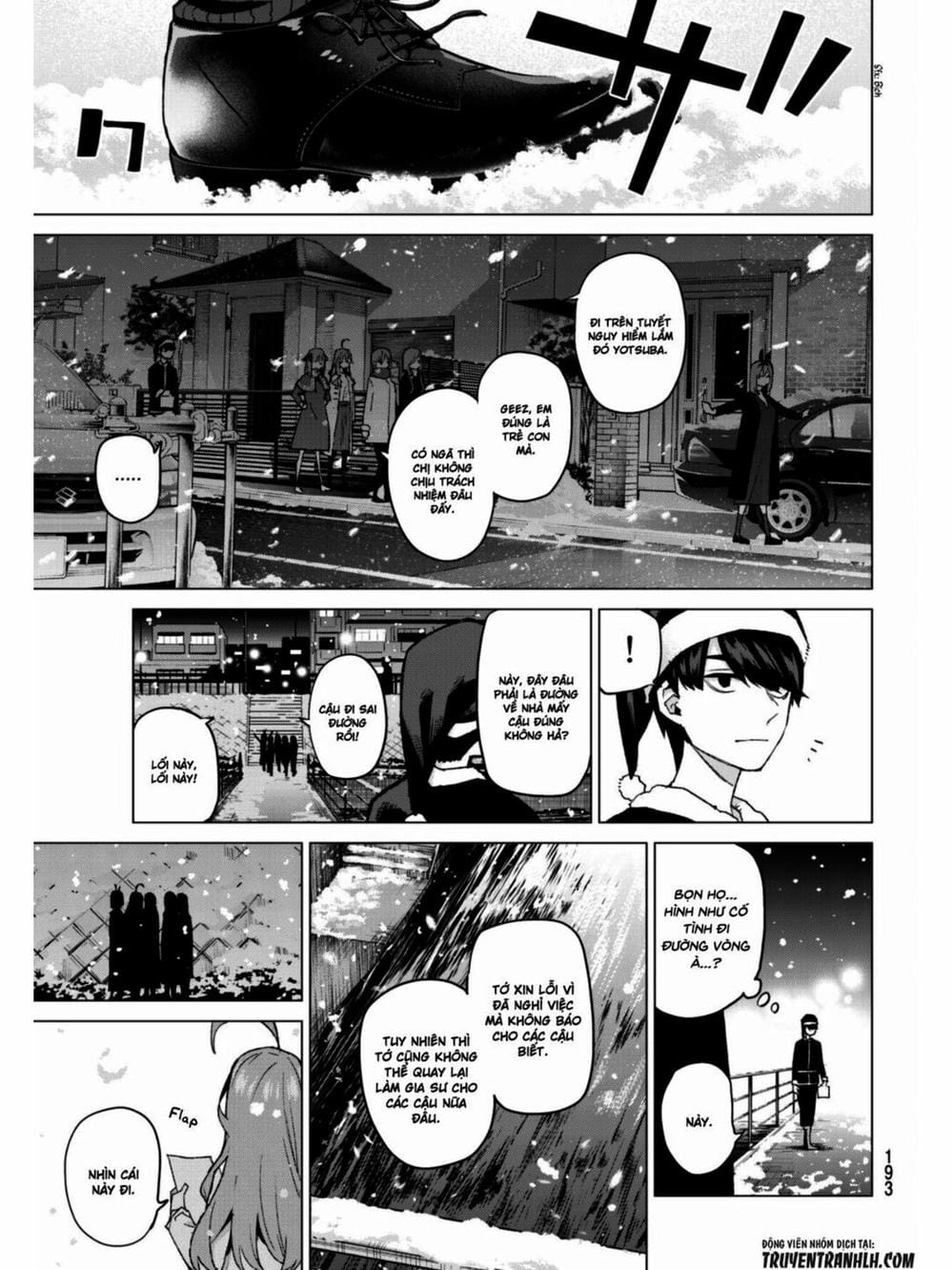 Truyện Tranh Nhà Có 5 Nàng Dâu - Gotoubun No Hanayome trang 6