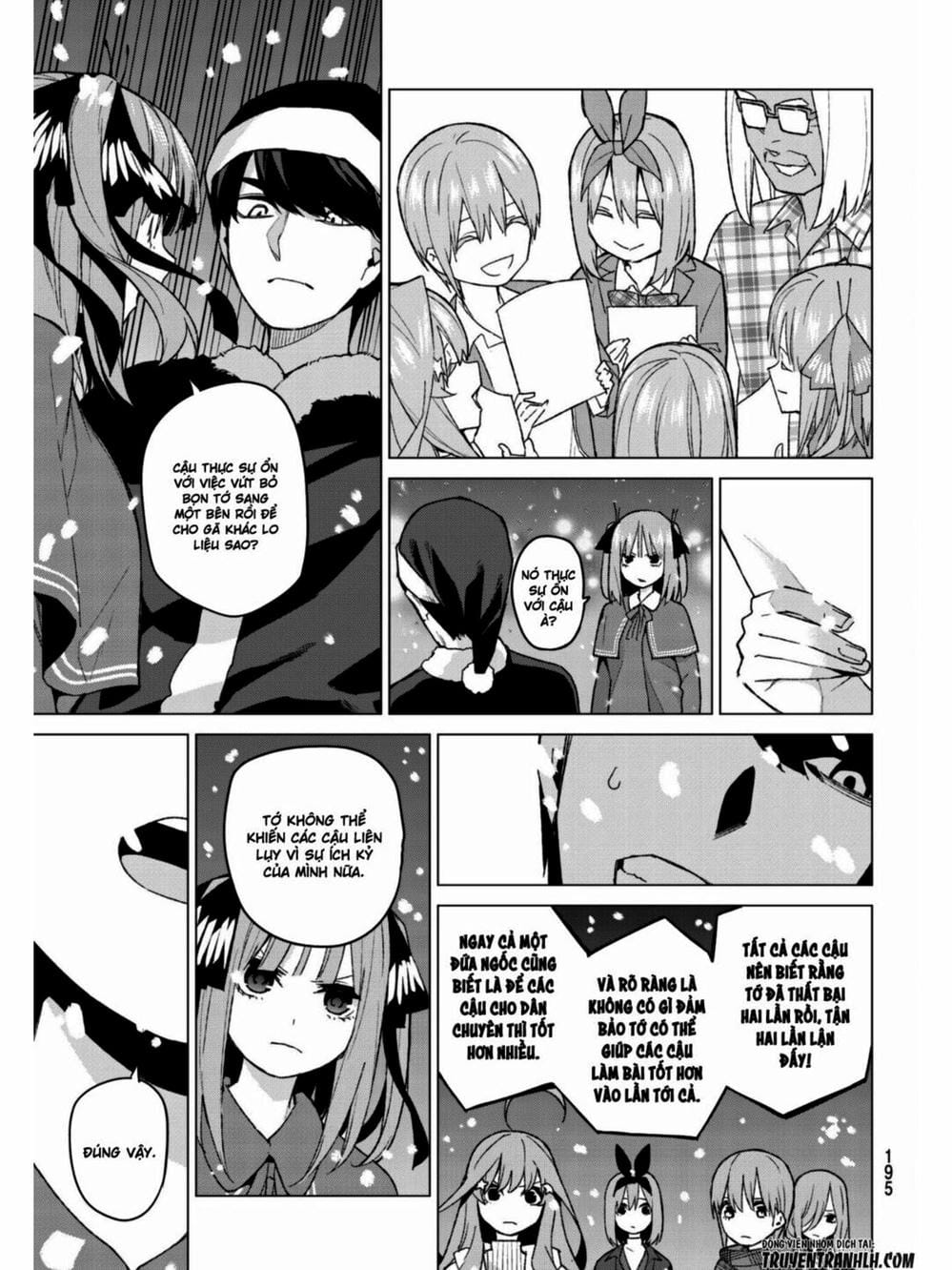 Truyện Tranh Nhà Có 5 Nàng Dâu - Gotoubun No Hanayome trang 6