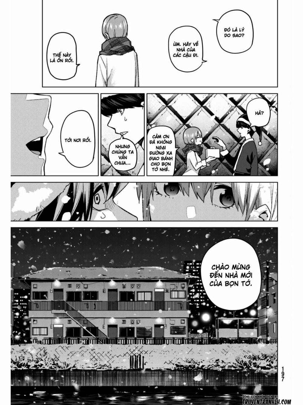 Truyện Tranh Nhà Có 5 Nàng Dâu - Gotoubun No Hanayome trang 6