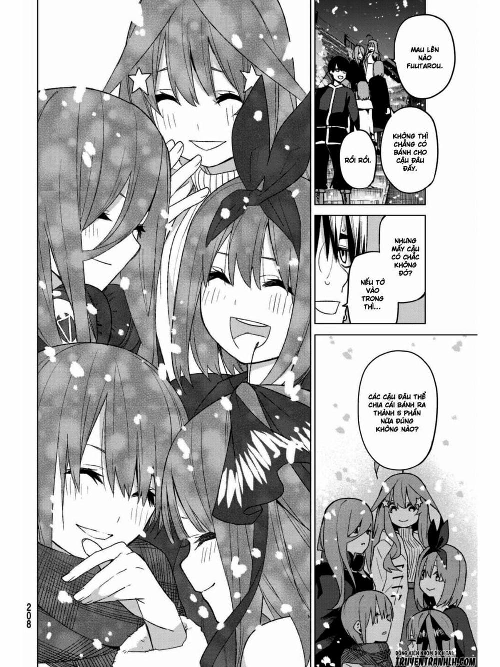 Truyện Tranh Nhà Có 5 Nàng Dâu - Gotoubun No Hanayome trang 6