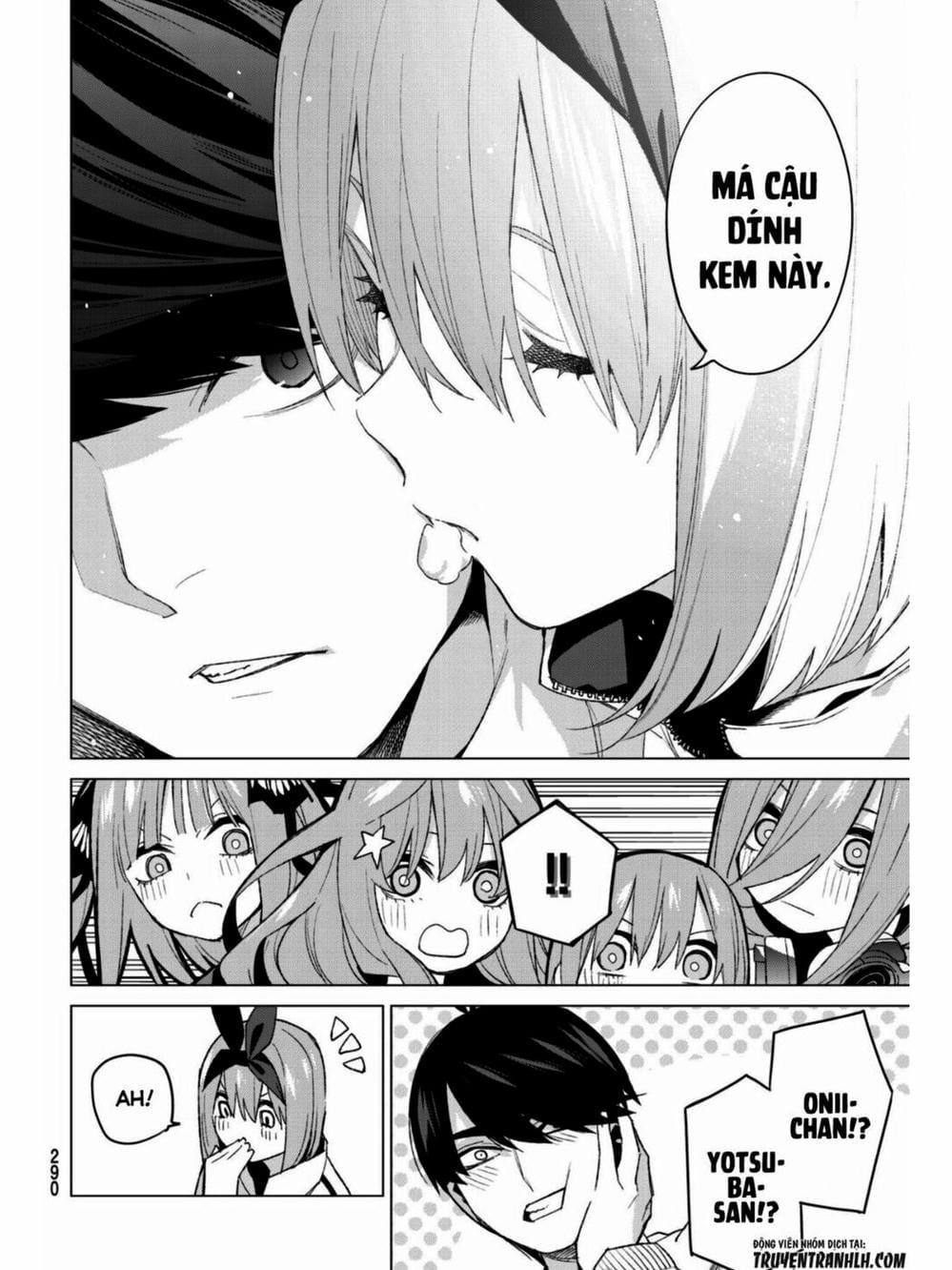 Truyện Tranh Nhà Có 5 Nàng Dâu - Gotoubun No Hanayome trang 6