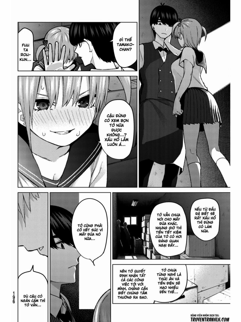 Truyện Tranh Nhà Có 5 Nàng Dâu - Gotoubun No Hanayome trang 6