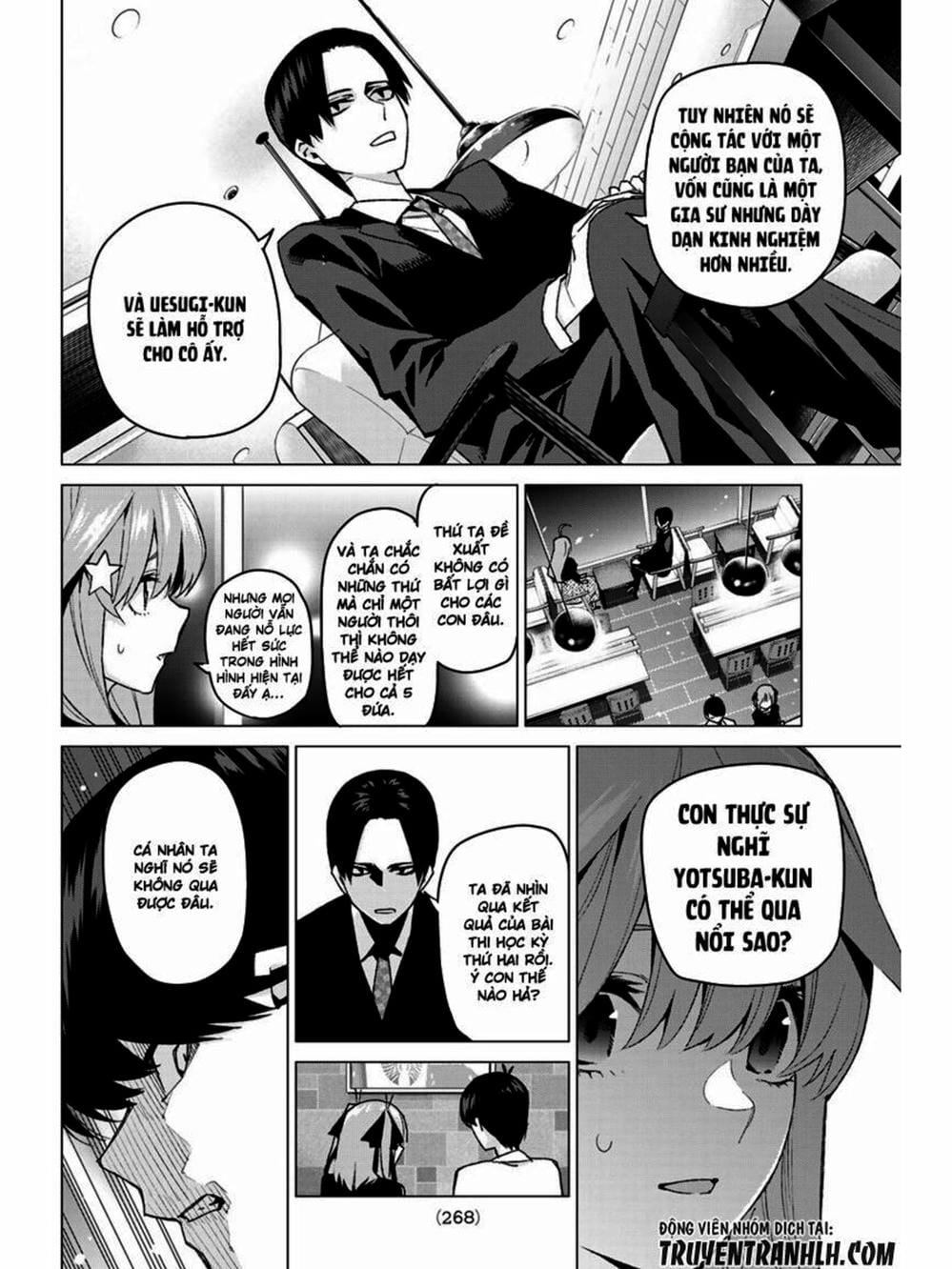 Truyện Tranh Nhà Có 5 Nàng Dâu - Gotoubun No Hanayome trang 6