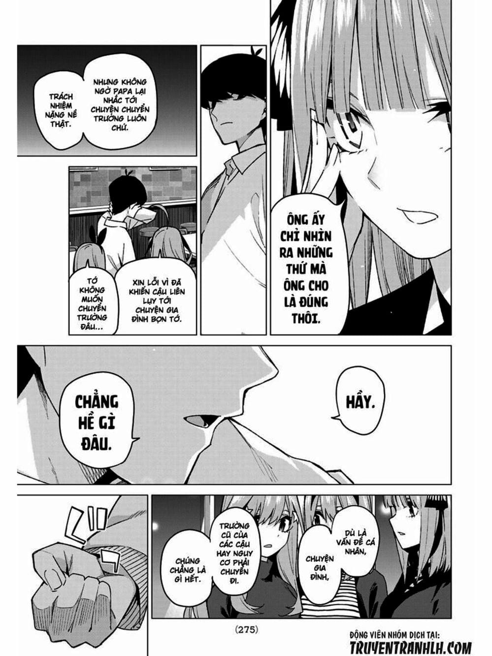 Truyện Tranh Nhà Có 5 Nàng Dâu - Gotoubun No Hanayome trang 6