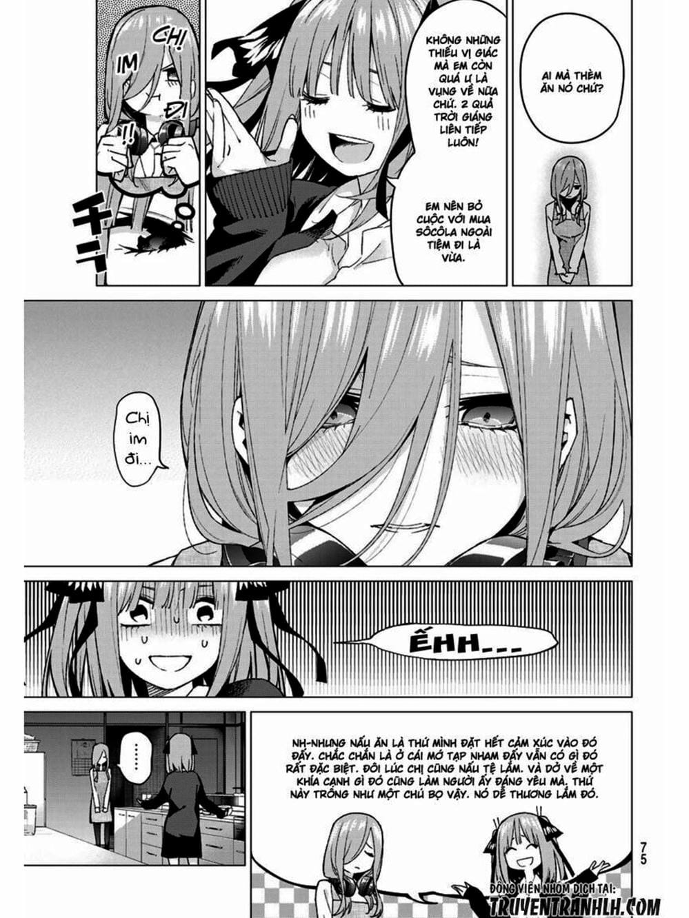 Truyện Tranh Nhà Có 5 Nàng Dâu - Gotoubun No Hanayome trang 6