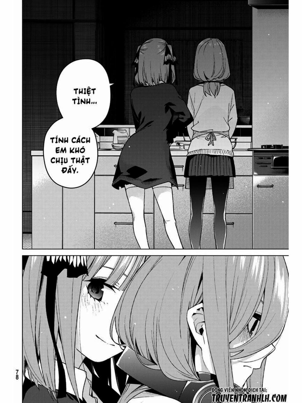 Truyện Tranh Nhà Có 5 Nàng Dâu - Gotoubun No Hanayome trang 6