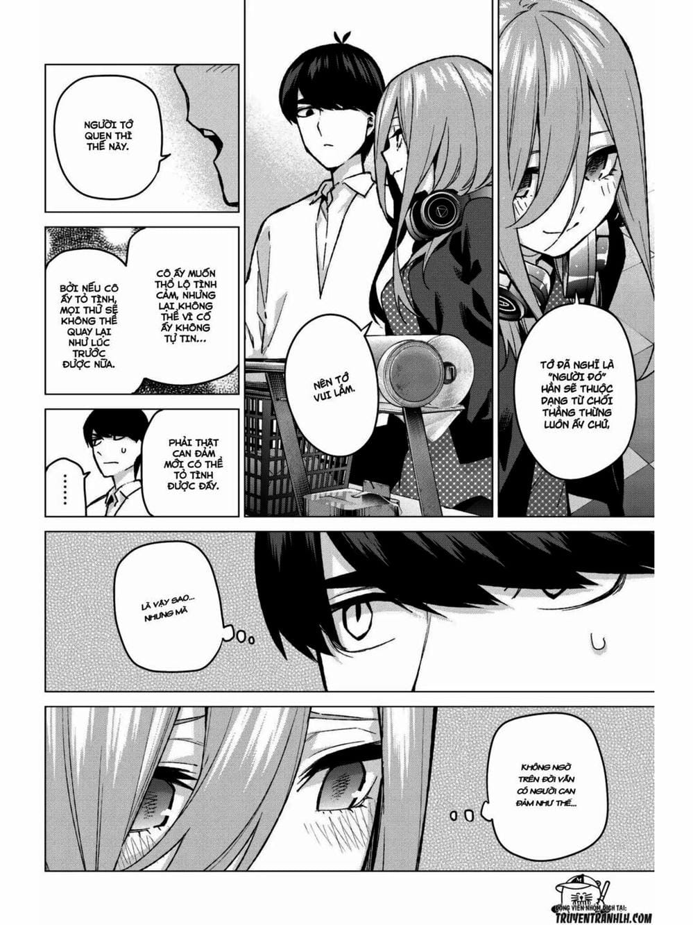 Truyện Tranh Nhà Có 5 Nàng Dâu - Gotoubun No Hanayome trang 6