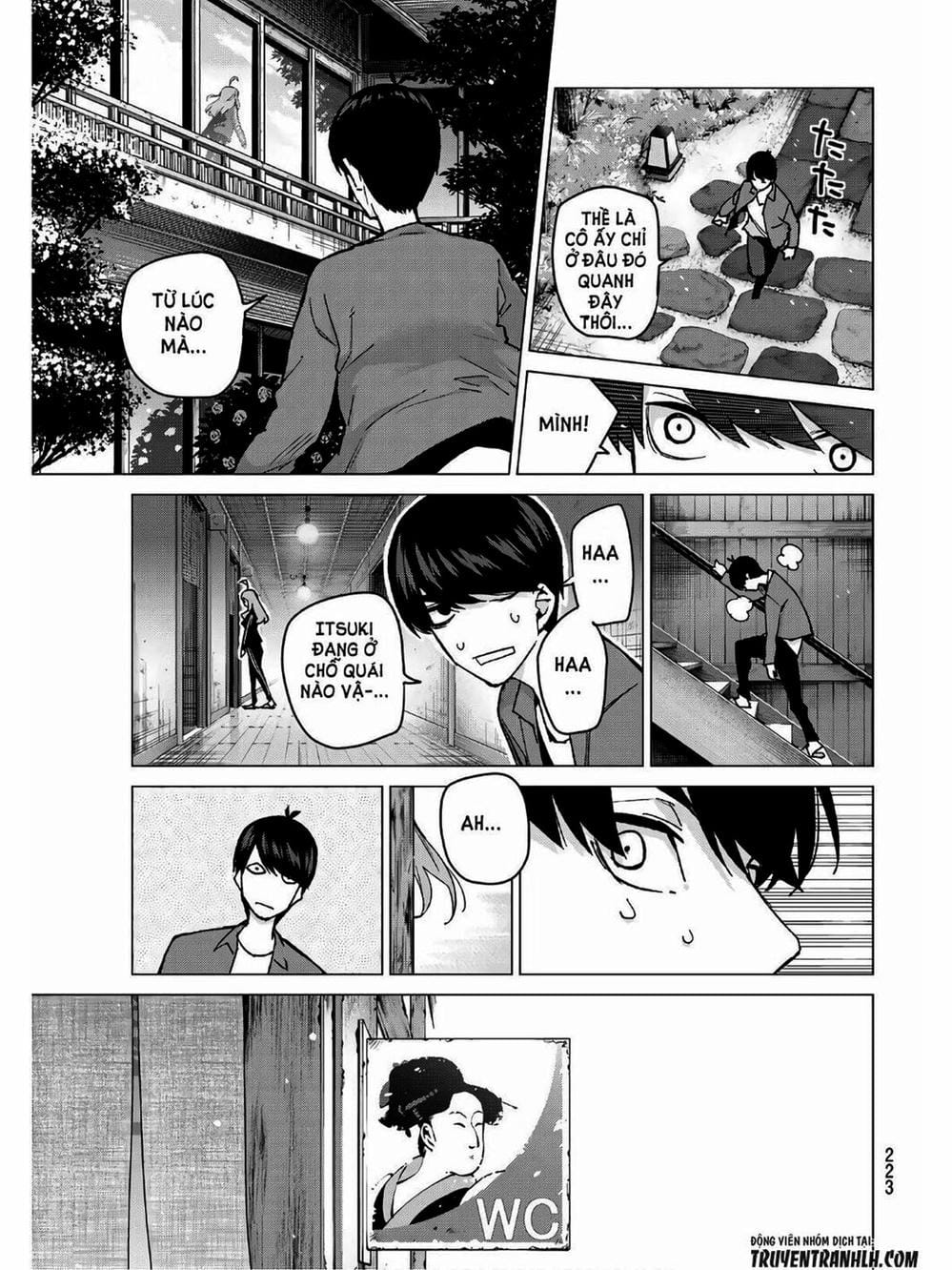 Truyện Tranh Nhà Có 5 Nàng Dâu - Gotoubun No Hanayome trang 6