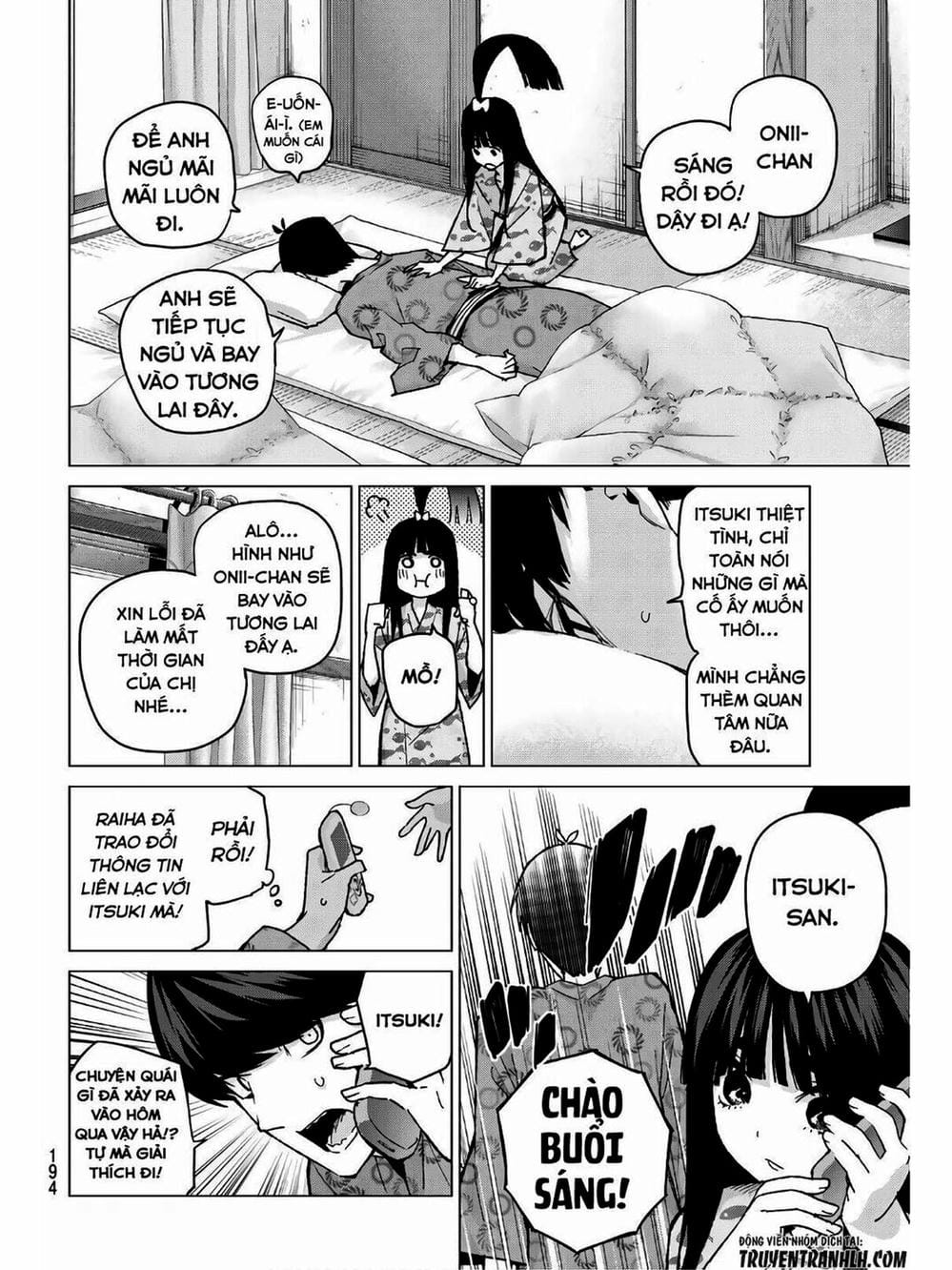 Truyện Tranh Nhà Có 5 Nàng Dâu - Gotoubun No Hanayome trang 6