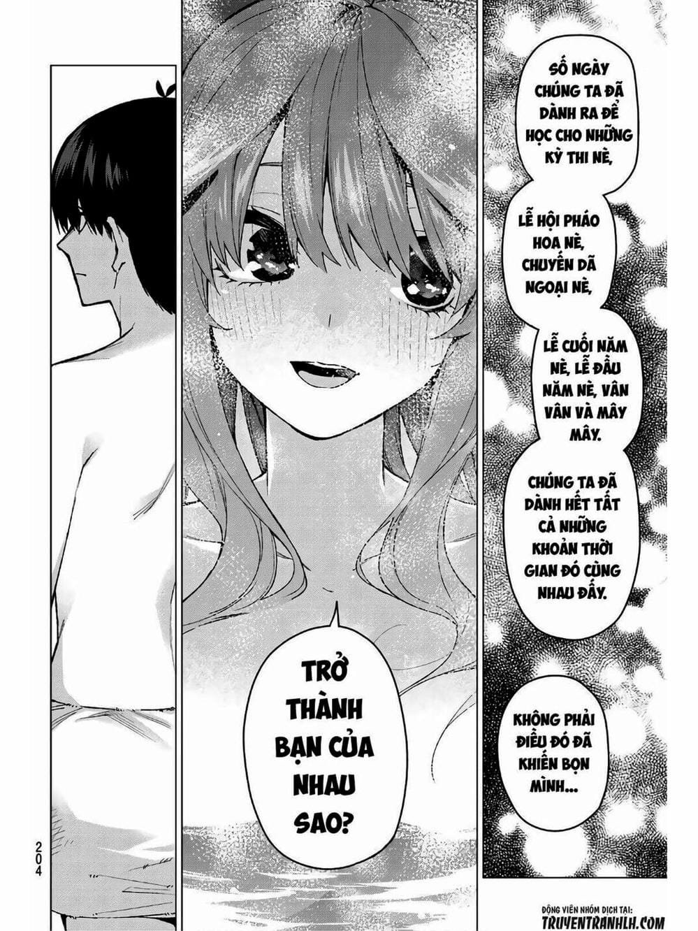 Truyện Tranh Nhà Có 5 Nàng Dâu - Gotoubun No Hanayome trang 6