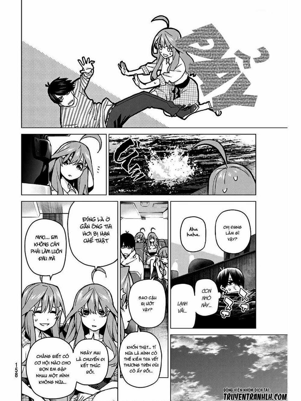 Truyện Tranh Nhà Có 5 Nàng Dâu - Gotoubun No Hanayome trang 6