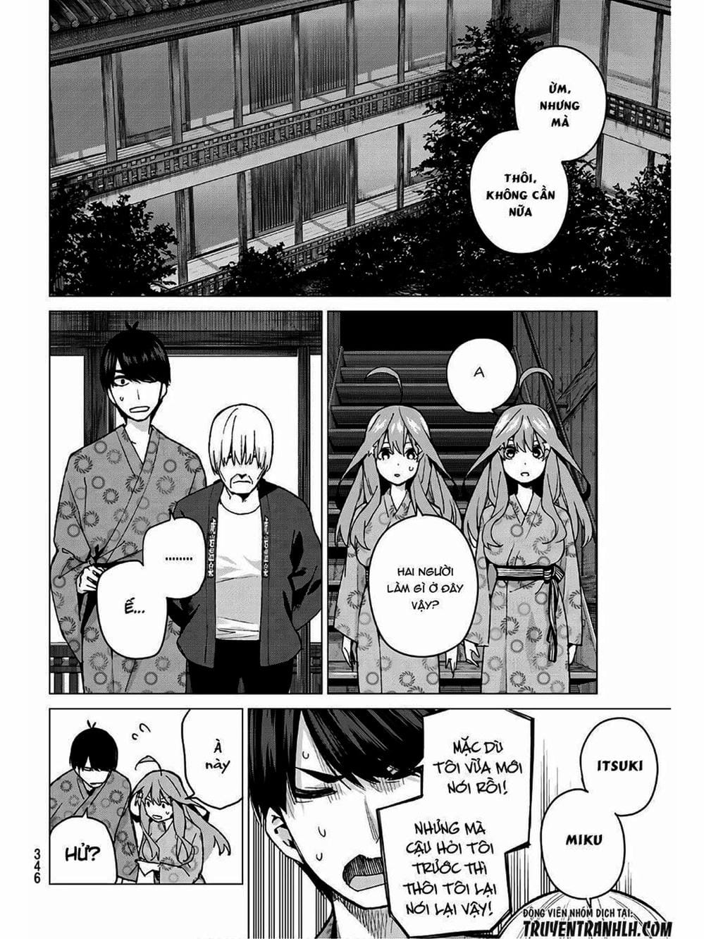 Truyện Tranh Nhà Có 5 Nàng Dâu - Gotoubun No Hanayome trang 6