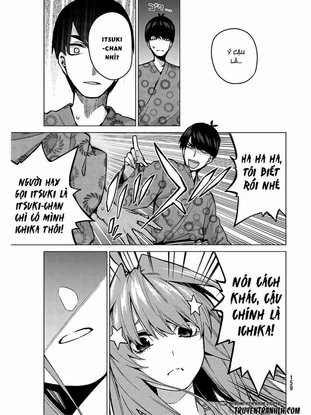 Truyện Tranh Nhà Có 5 Nàng Dâu - Gotoubun No Hanayome trang 6