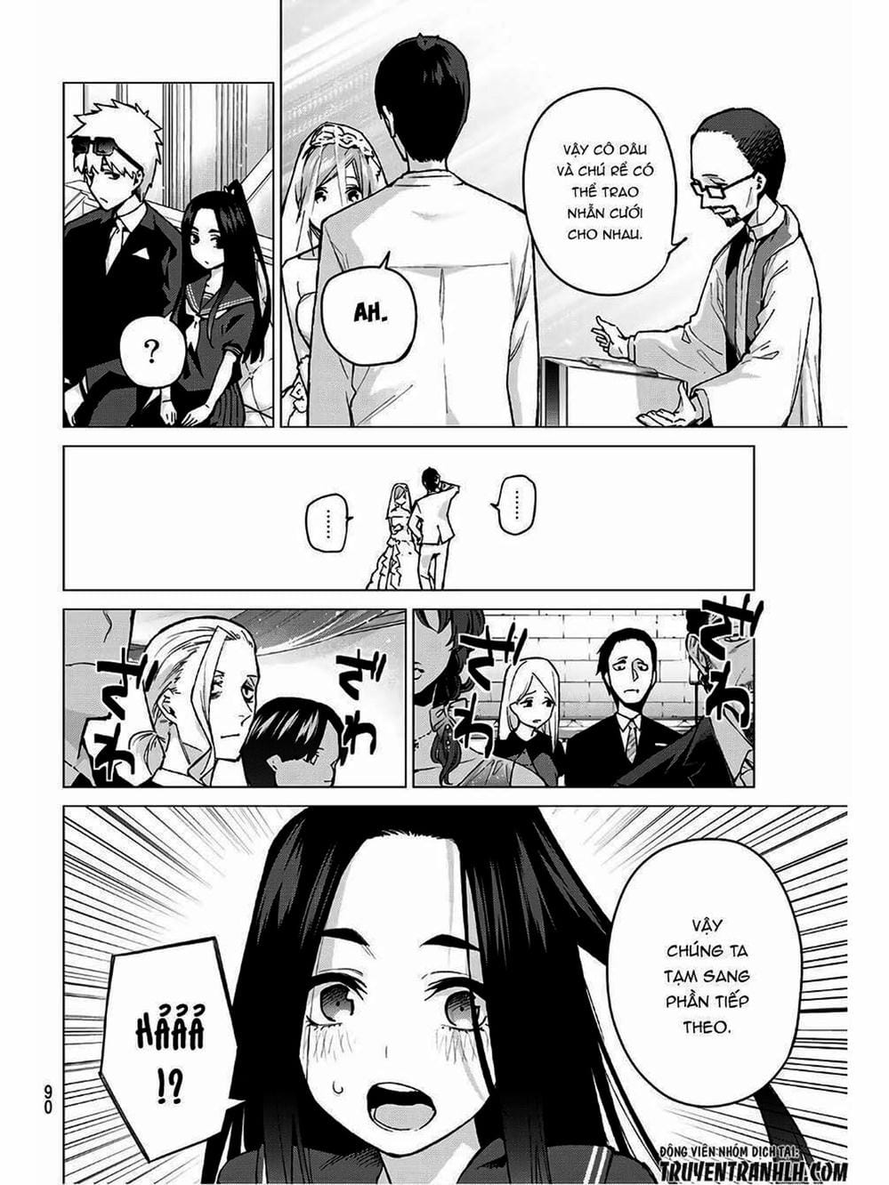 Truyện Tranh Nhà Có 5 Nàng Dâu - Gotoubun No Hanayome trang 6