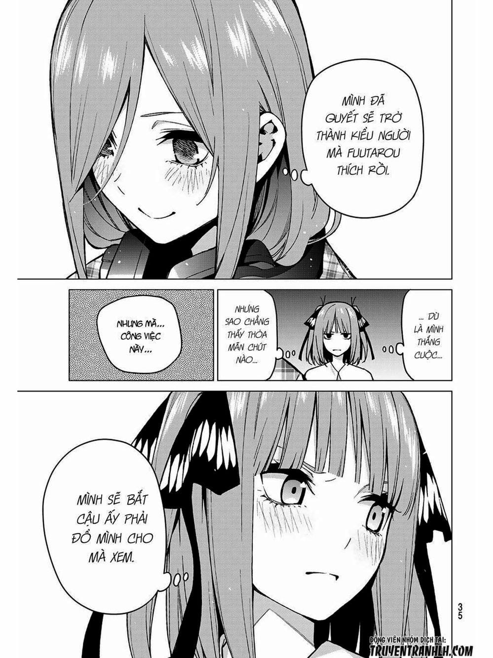 Truyện Tranh Nhà Có 5 Nàng Dâu - Gotoubun No Hanayome trang 6