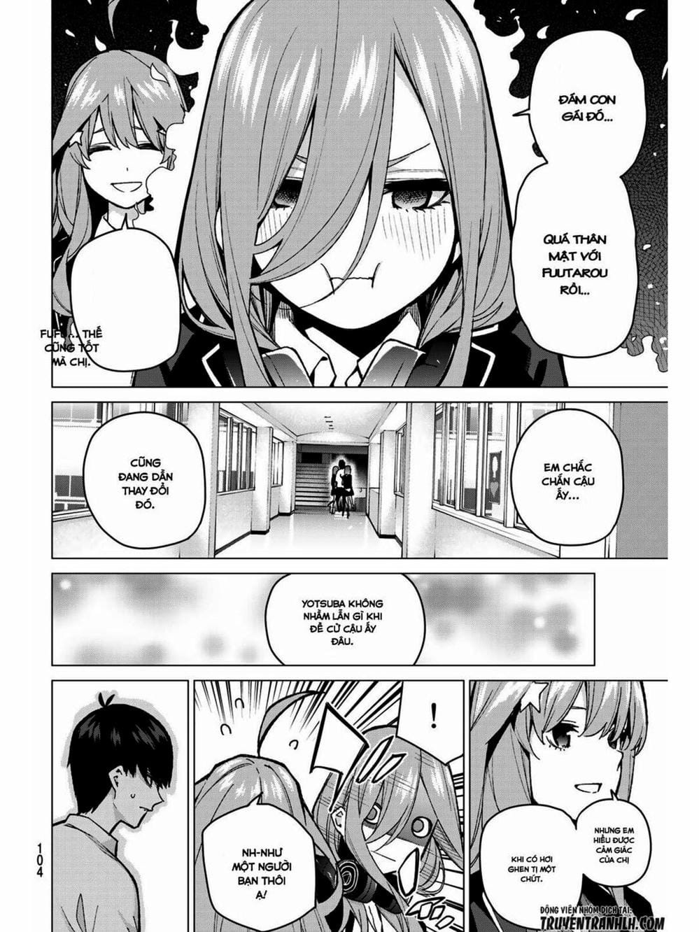 Truyện Tranh Nhà Có 5 Nàng Dâu - Gotoubun No Hanayome trang 6