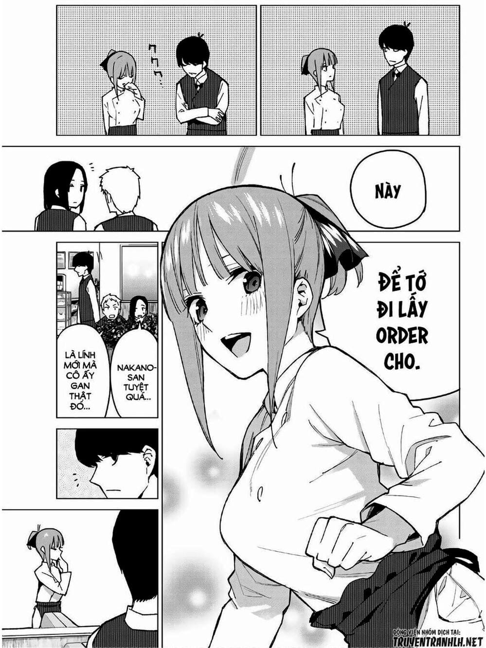 Truyện Tranh Nhà Có 5 Nàng Dâu - Gotoubun No Hanayome trang 6