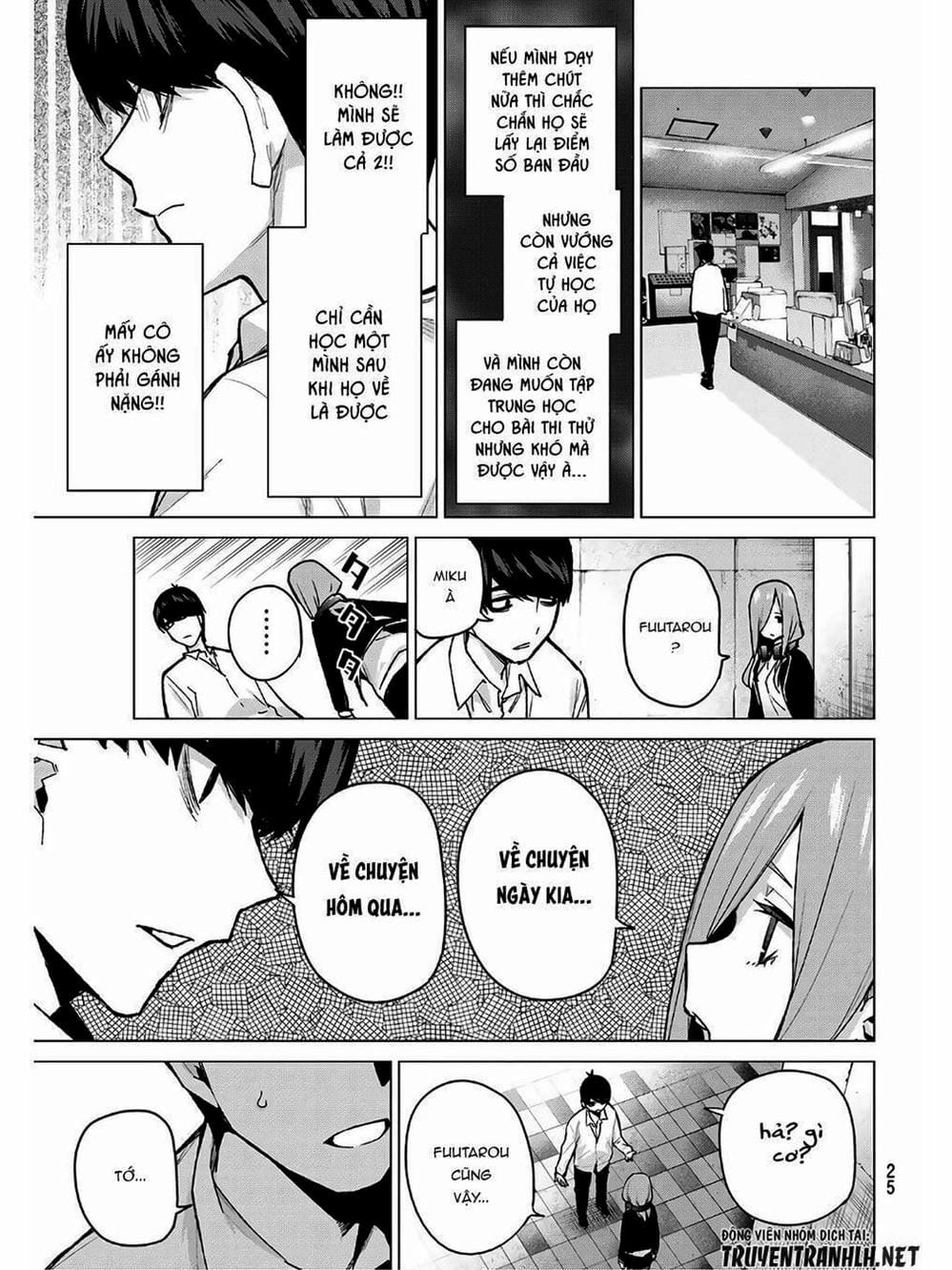 Truyện Tranh Nhà Có 5 Nàng Dâu - Gotoubun No Hanayome trang 6