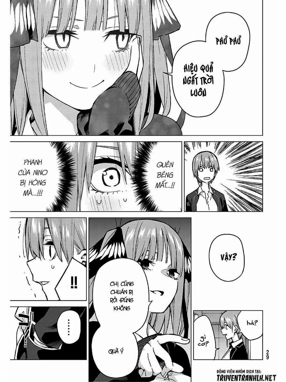 Truyện Tranh Nhà Có 5 Nàng Dâu - Gotoubun No Hanayome trang 6