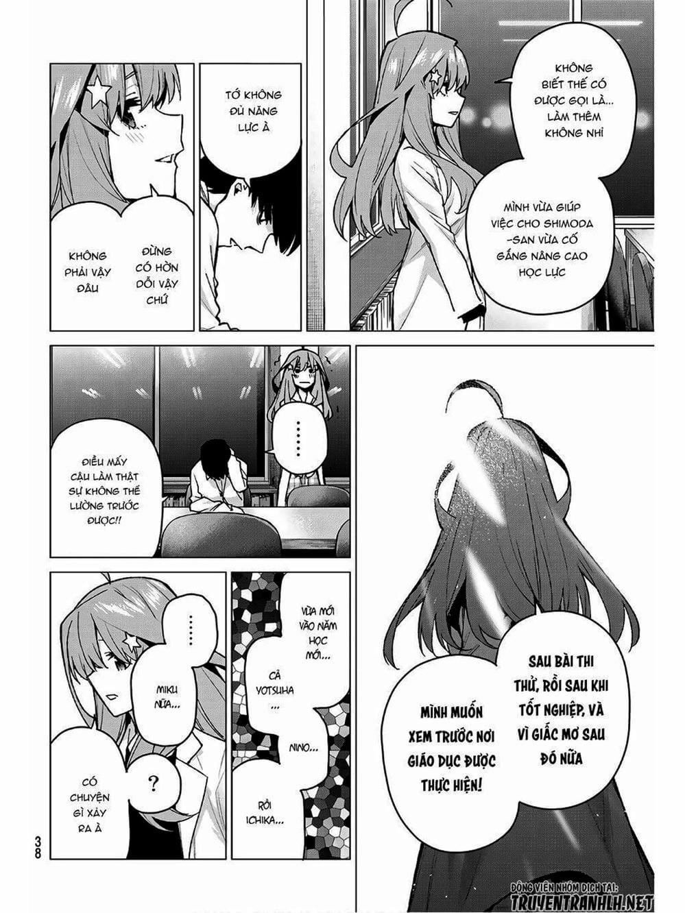 Truyện Tranh Nhà Có 5 Nàng Dâu - Gotoubun No Hanayome trang 6