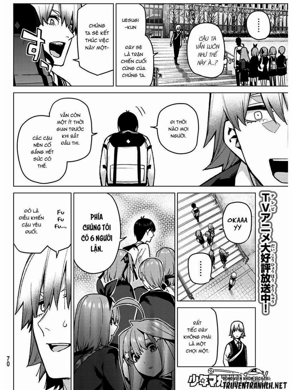 Truyện Tranh Nhà Có 5 Nàng Dâu - Gotoubun No Hanayome trang 6