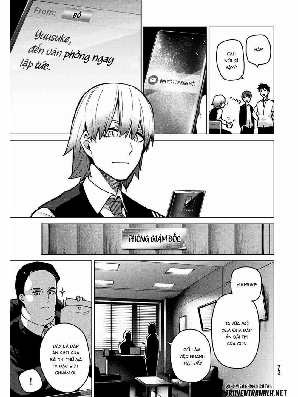 Truyện Tranh Nhà Có 5 Nàng Dâu - Gotoubun No Hanayome trang 6