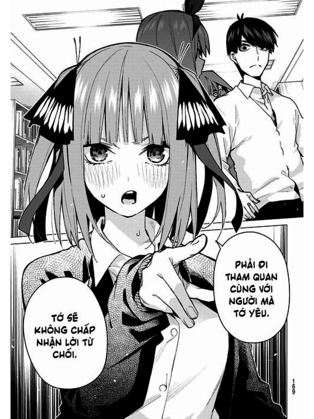 Truyện Tranh Nhà Có 5 Nàng Dâu - Gotoubun No Hanayome trang 6