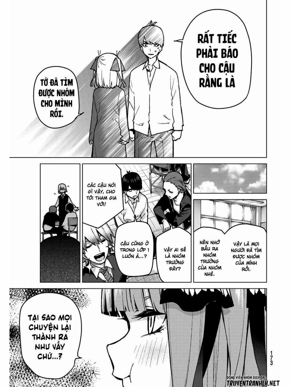 Truyện Tranh Nhà Có 5 Nàng Dâu - Gotoubun No Hanayome trang 6